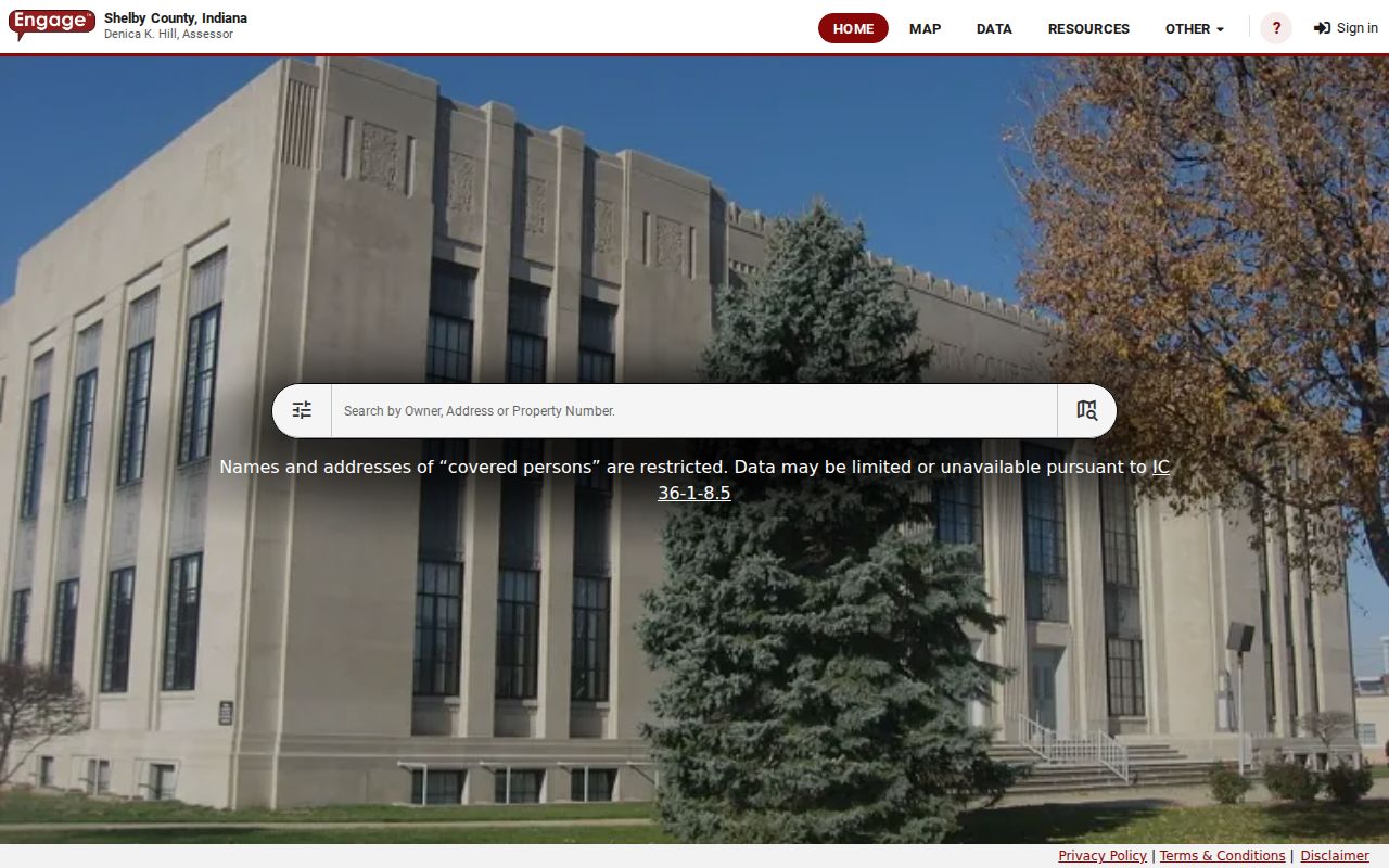 Shelbyville residents directory assessor property lookup